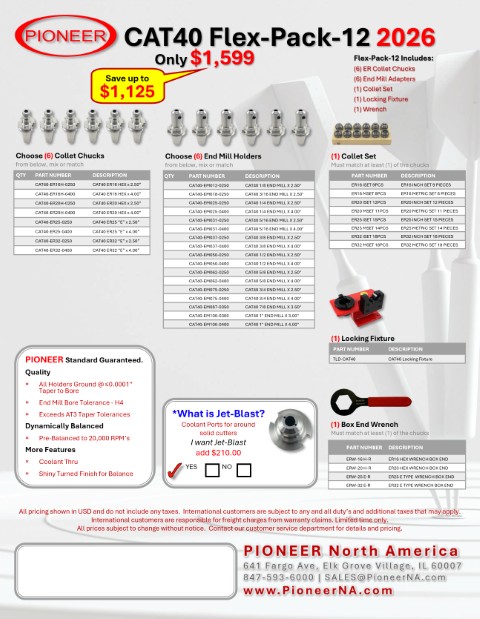 CAT40 Flex Pack