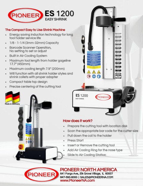 Pioneer ES Shrink Machine