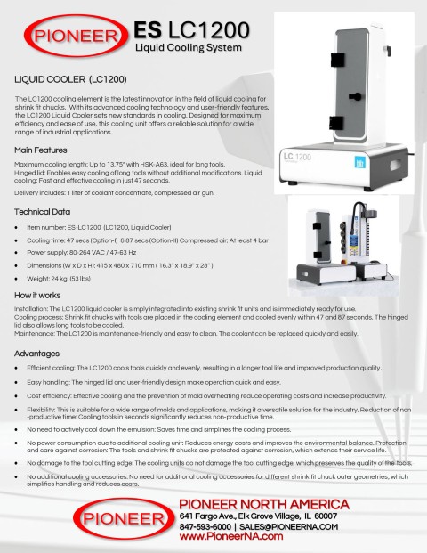 Pioneer ES LIquid Cooling