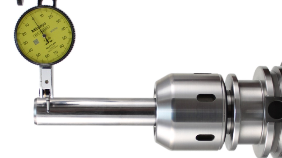 MC mill chuck runout