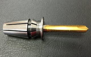 Coolant cap positioned in a collet